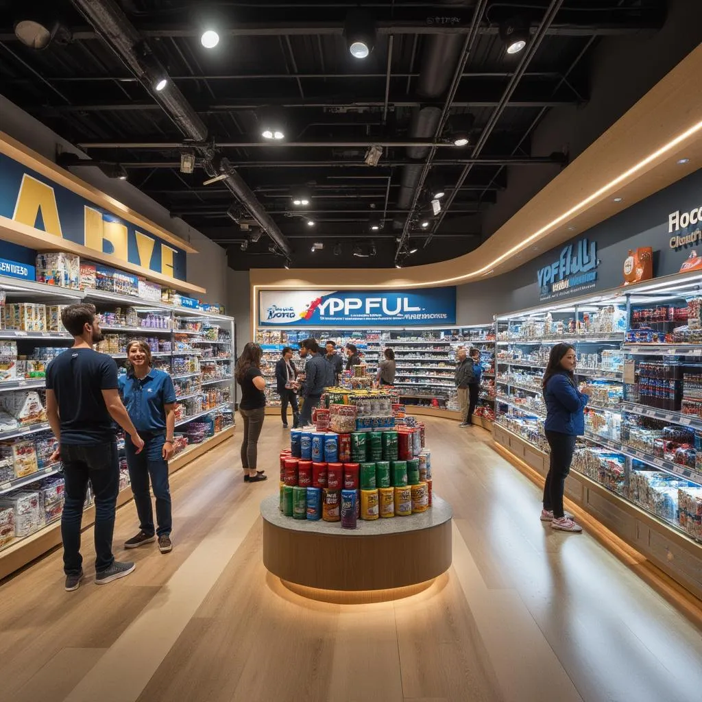 Tienda YPF Full interior