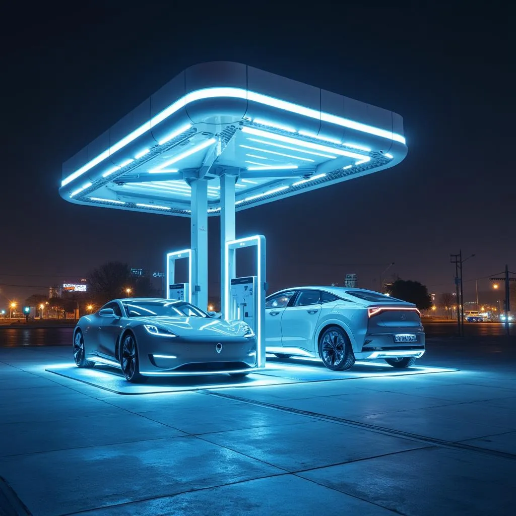 Estación de carga para vehículos eléctricos YPF